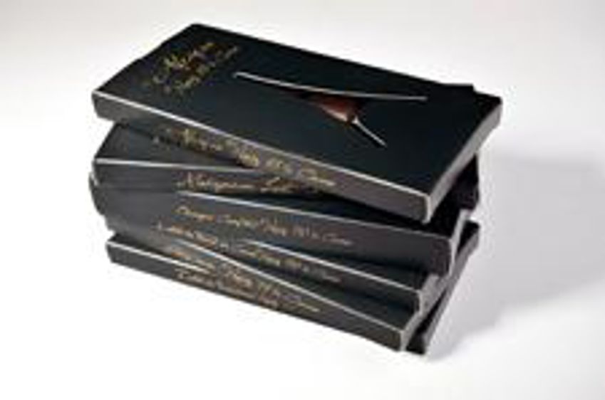 Les tablettes sont un bon moyen d'initier ses clients aux origines. Ici, création 2011 de Christophe Roussel (Photo : Latoque.fr) Tablettes de chocolat de Christophe Roussel (Photo : Latoque.fr)
