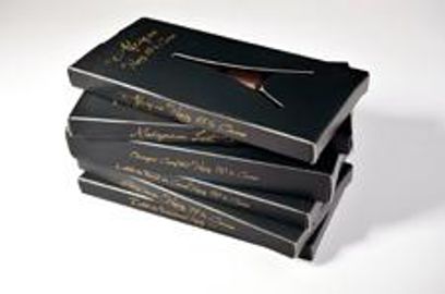 Les tablettes sont un bon moyen d'initier ses clients aux origines. Ici, création 2011 de Christophe Roussel (Photo : Latoque.fr) Tablettes de chocolat de Christophe Roussel (Photo : Latoque.fr)