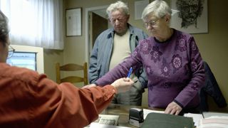 Lors d'une consultation médicale en Lozère en 1999. Lors d'une consultation médicale en Lozère en 1999.