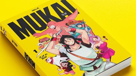 Le premier tome du manga Mukai. ©Kriko Jr ©Omaké ©Cniel Le premier tome du manga Mukai. ©Kriko Jr ©Omaké ©Cniel