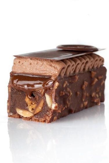 Brownie d’amandine, de Richard Hawke  Une recette de Richard Hawke, Chef Pâtissier consultant Weiss.
