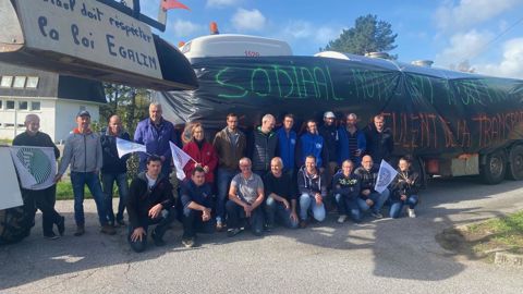 Actions. À l’image de leurs collègues d’autres régions, les éleveurs de la FDSEA du Morbihan ont demandé des explications à Sodiaal.FDSEA 56