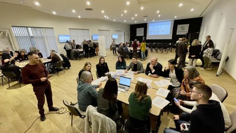 Le 7 décembre, des ateliers de sensibilisation ont réuni une cinquantaine de salariés de Dijon céréales.