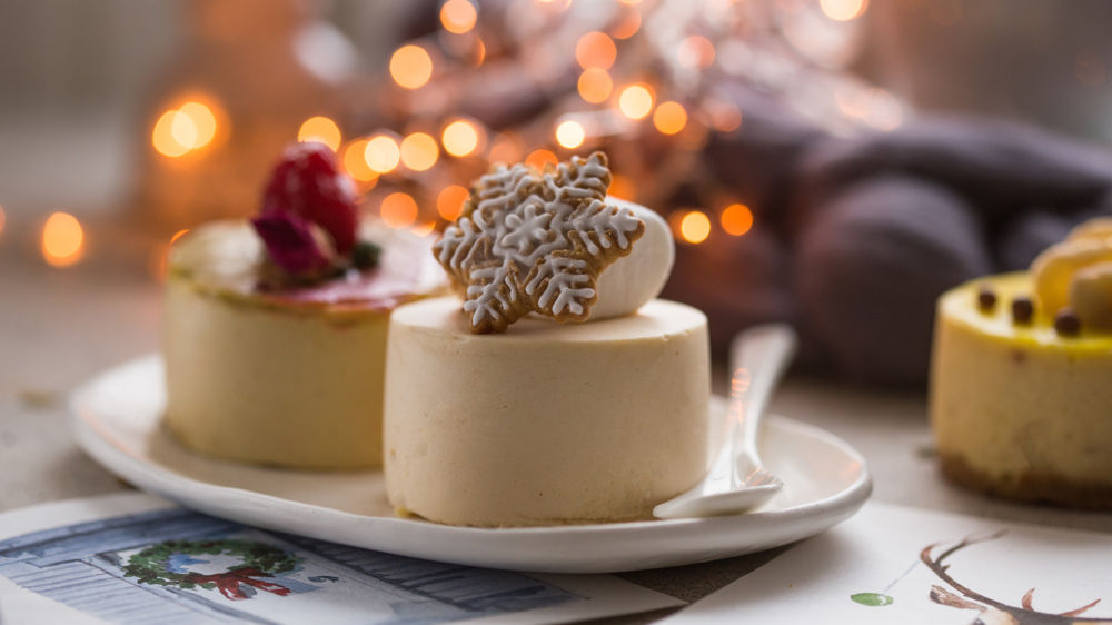 Pannacotta Parmigiano Reggiano DOP et miel de châtaignier.