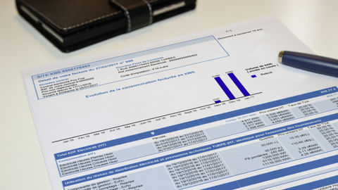 L’amortisseur fait passer 50% de votre consommation d’électricité au prix de 180 €/MWh tant que le prix de votre contrat ne dépasse pas 500 €/MWh.