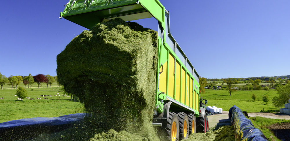 Joskin a allégé la structure de sa remorque Drakkar afin d'augmenter sa charge utile.