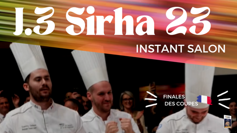 Sirha : Jour 3, La France 2ème de la Coupe du Monde de Pâtisserie
