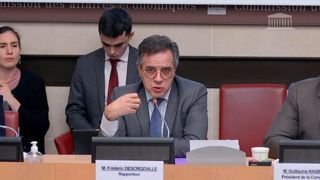 « Tout ne se passe pas avec le ticket de caisse en fin de magasin […] ce que j’ai à l’esprit ce sont des lignes de productions qui peuvent s’arrêter et des dépôts de bilan ! » s'exclamait Frédéric Descrozaille en commission économique à l'Assemblée nationale le 11 janvier.