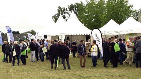 Désherb’expo, Salon spécialisé dans le désherbage innovant, créé en 2018 (photo de cette première édition), aura lieu cette année le 13 avril.