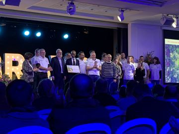 Remise des prix nationaux du CNVVF en décembre 2022.