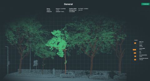 L&rsquo;ensemble du patrimoine arbor&eacute; d&rsquo;une ville est g&eacute;olocalis&eacute; et dispose de donn&eacute;es sanitaires et de param&egrave;tres &eacute;cosyst&eacute;miques.