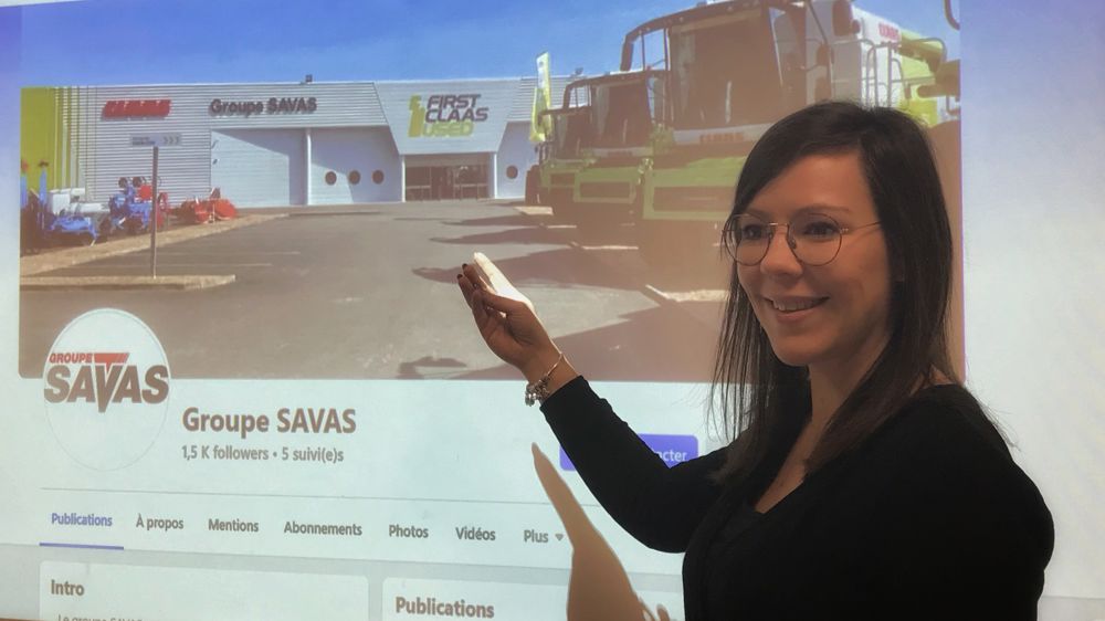 Marina Mieuzé, responsable marketing, gère la communication via les réseaux sociaux.  Marina Mieuzé, responsable marketing, gère la communication via les réseaux sociaux.