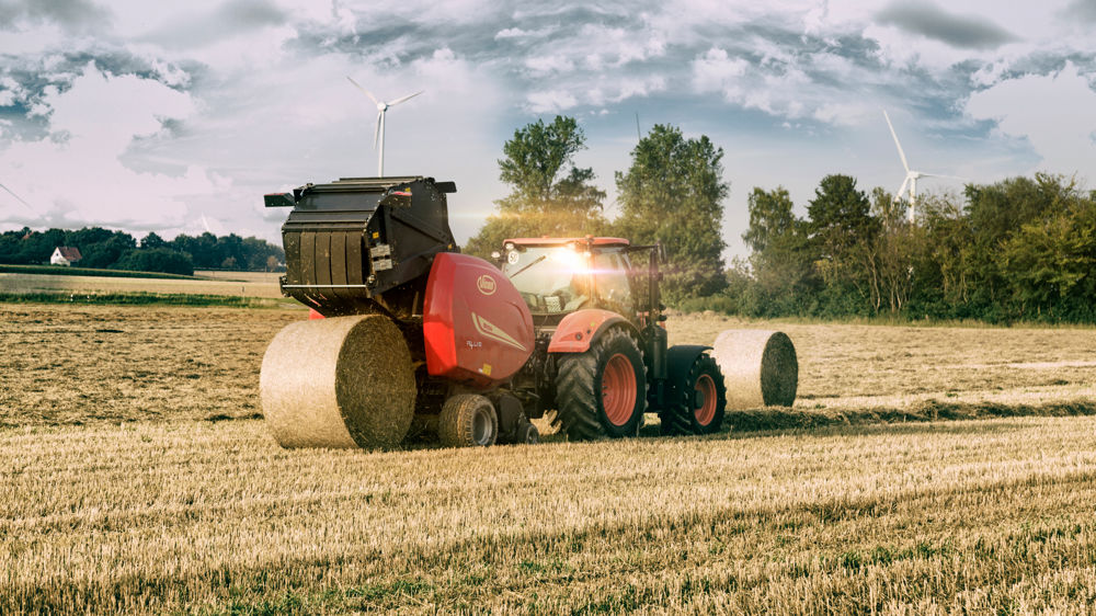 Les presses Vicon commandent le tracteur Les presses Vicon commandent le tracteur