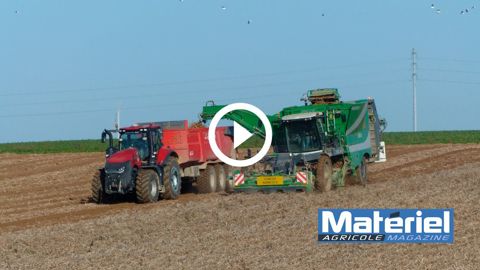 [Vidéo] Une journée avec l'automotrice à pomme de terre Pouchain Oryx 4.75