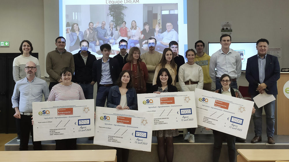 La remise des prix du 12e « Entrepreneuriat à impact », organisé par l’ESA d’Angers, a permis de mettre à l’honneur cinq projets autour de la création potentielle d’entreprise.