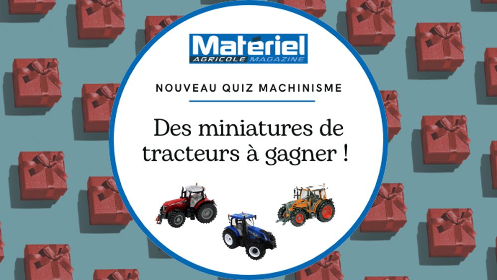 Quiz. Êtes-vous incollable sur l'actualité du machinisme agricole ? Quiz. Êtes-vous incollable sur l'actualité du machinisme agricole ?