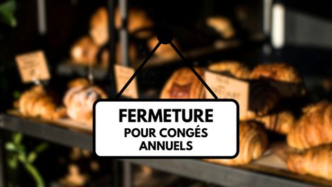 Annoncez vos congés (été, hiver, ponts, etc.) pour permettre à vos clients d’intégrer et d’anticiper vos périodes de fermeture.