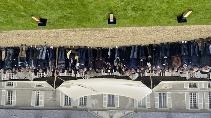 Valfrance a réuni, vendredi 14 avril au château de Janvry (Essonne), la quasi-totalité des 170 salariés de la coopérative pour deux moments de détente après une matinée plus institutionnelle.