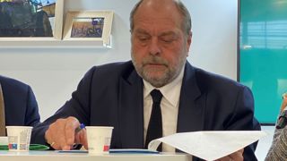 Le ministre de la Justice, Eric Dupond-Moretti, lors du Salon international de l'agriculture de 2023. Le ministre de la Justice, Eric Dupond-Moretti, lors du Salon international de l'agriculture de 2023.