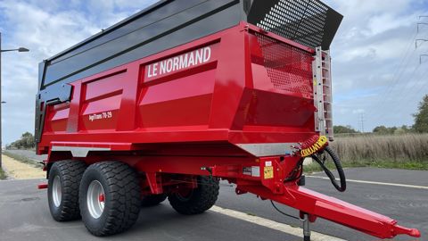 Le Normand Agritrans : une longueur de caisse jusqu'à 10 m Le Normand Agritrans : une longueur de caisse jusqu'à 10 m