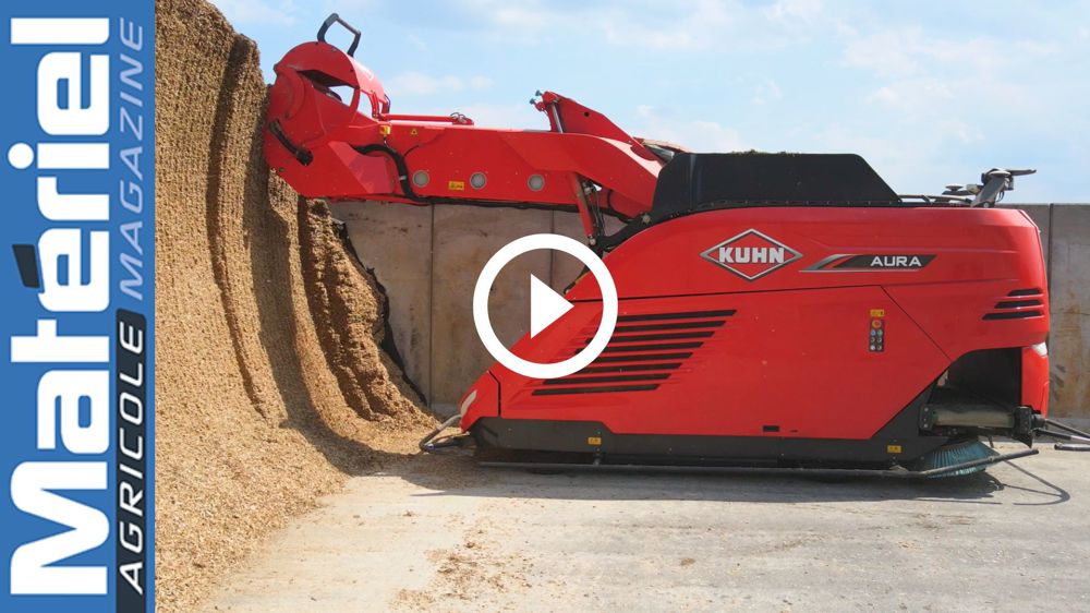 Kuhn Aura : un robot 100% autonome du silo à l'auge Kuhn Aura : un robot 100% autonome du silo à l'auge