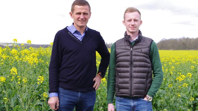 Fondateur d’Ygrains en 2019, Marc Gauthier (à g.) est épaulé depuis septembre 2022 par Louis Herbillon (à dr.), jeune ingénieur commercial.