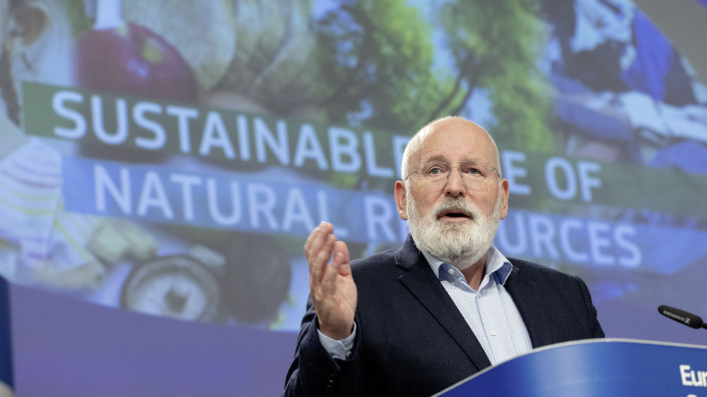 Bruxelles, le 5 juillet 2023, le commissaire à l'Environnement, Frans Timmermans, présente le nouveau texte de la Commission européenne qui vise à offrir un cadre juridique aux plantes obtenues par mutagenèse ciblée et par cisgenèse ainsi qu’aux produits destinés à l’alimentation humaine et animale contenant de telles plantes.