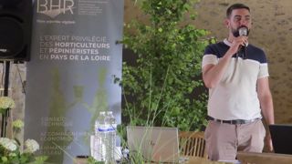 Luc-Olivier Ripoche, président du Bureau horticole régional depuis décembre 2022, a animé l’assemblée générale des 40 ans.