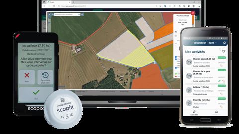 Scopix et Xarvio offrent une solution complète de suivi de cultures Scopix et Xarvio offrent une solution complète de suivi de cultures