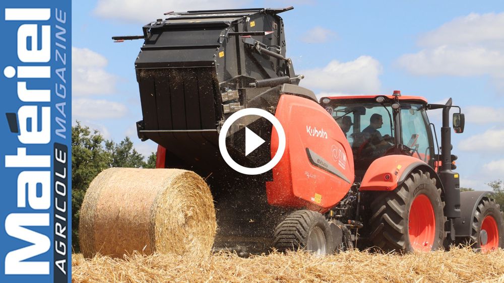 Kubota BV5200 Plus en action Kubota BV5200 Plus en action