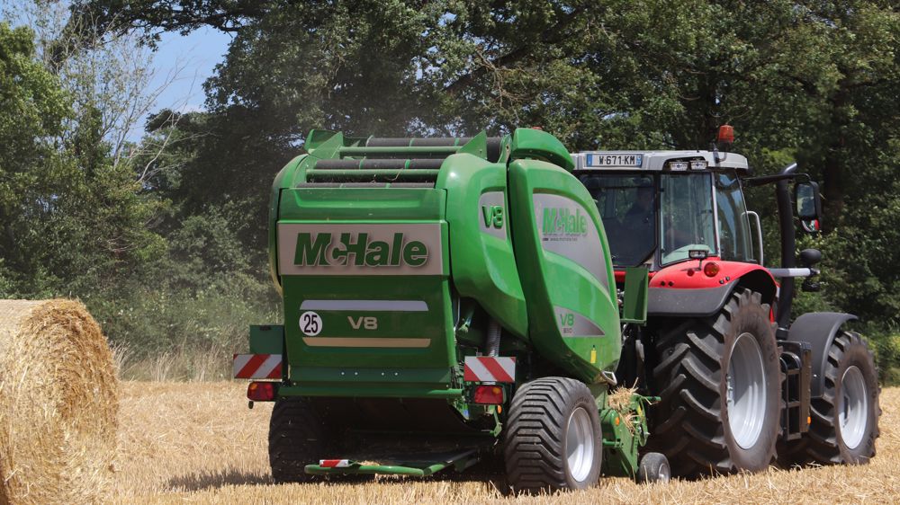 McHale V8950 : Conçue pour les fourrages verts