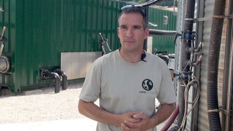 Mathieu Laurent, associé sur le Gaec du Pichet, dans les Vosges. © I. Logvenoff/GFA