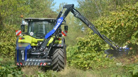 En présentation, une version de l'E-Cobra reconnaissable avec sa couleur bleue. En présentation, une version de l'E-Cobra reconnaissable avec sa couleur bleue.
