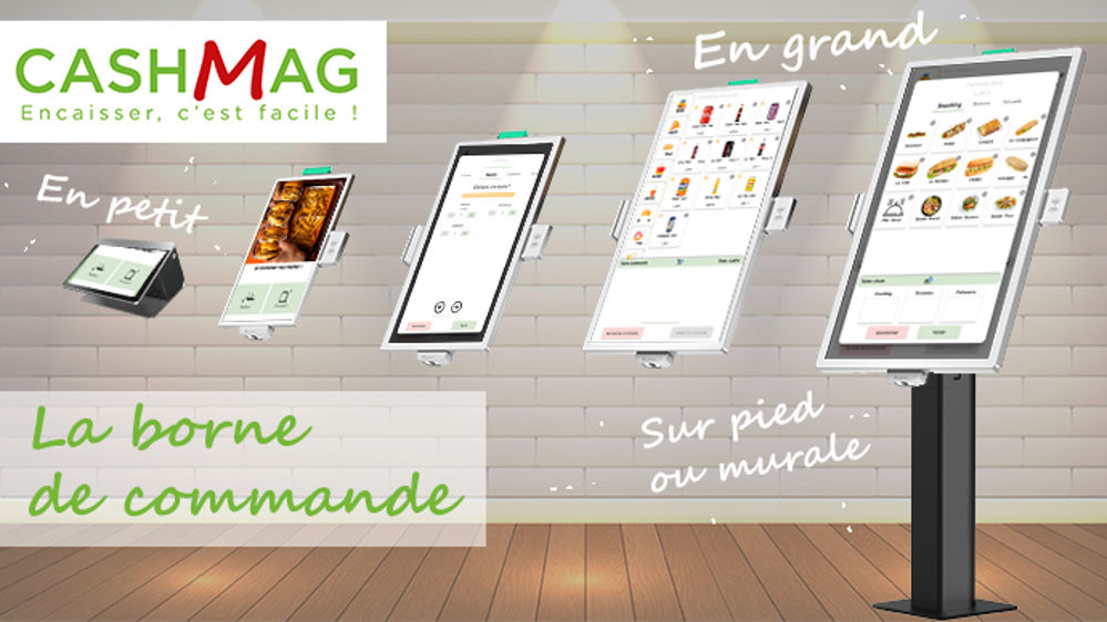 Optimisez l'Expérience de Paiement avec la Borne de Commande CASHMAG