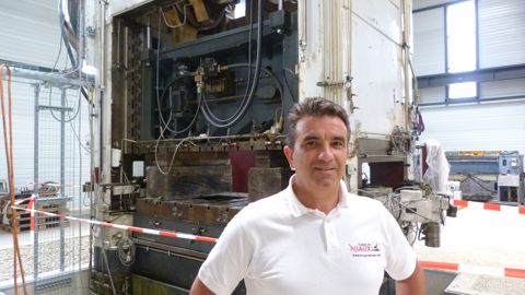 Laurent Pinéda, directeur général de Forges de Niaux Laurent Pinéda, directeur général de Forges de Niaux