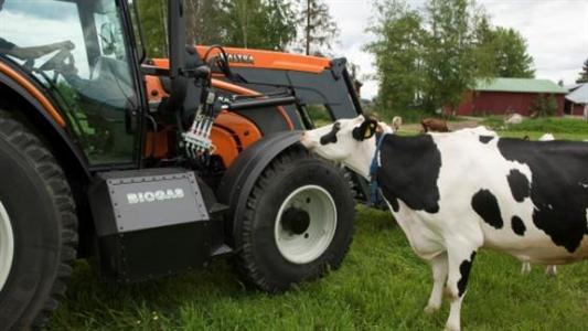 Tracteur Biogaz Valtra N101