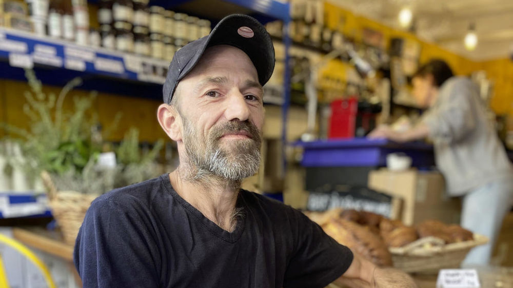 Le boulanger Gilles Lassaux.