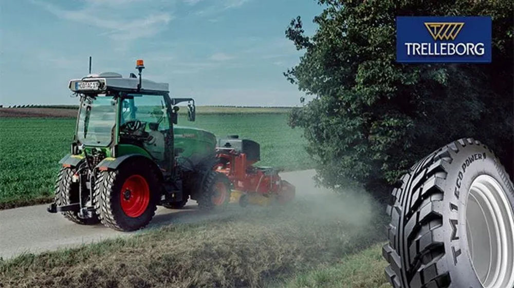 Le pneumatique Trelle TM1 Eco Power spécialement dédié aux tracteurs électriques Le pneumatique Trelle TM1 Eco Power spécialement dédié aux tracteurs électriques