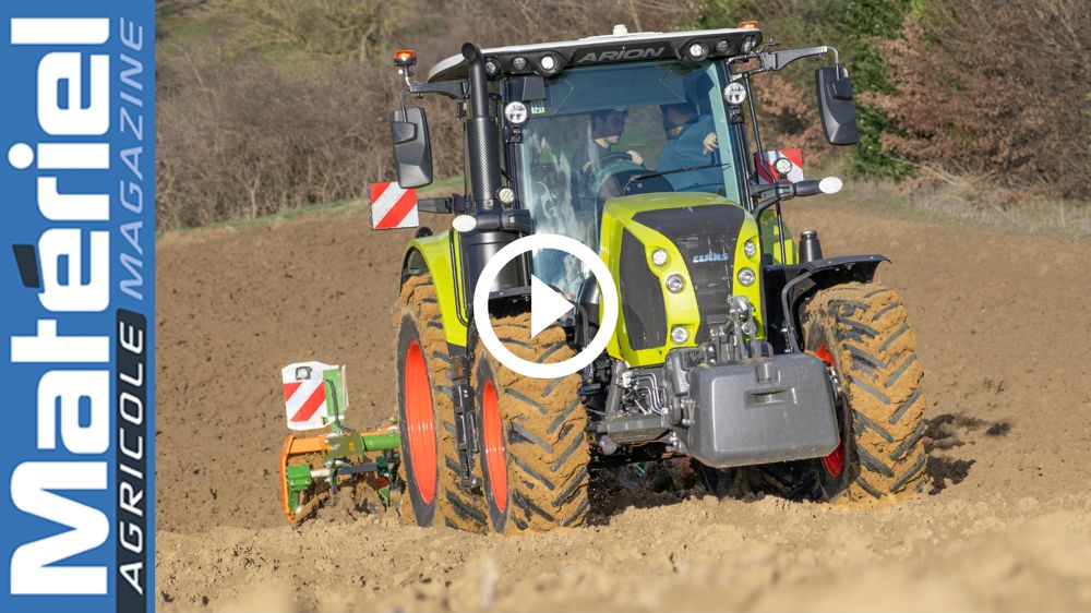 Le Claas Arion 530 Cmatic à l'épreuve des dévers