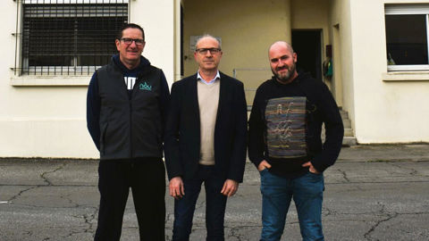 De gauche à droite : José Savoldelli et Jean-Luc Ricard, président et directeur de l'ancienne et de la nouvelle Capa, et Christophe Raffit, ancien président de la Capla et vice-président de la nouvelle entité.