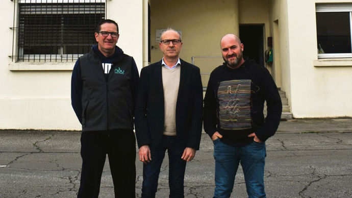 De gauche à droite : José Savoldelli et Jean-Luc Ricard, président et directeur de l'ancienne et de la nouvelle Capa, et Christophe Raffit, ancien président de la Capla et vice-président de la nouvelle entité.