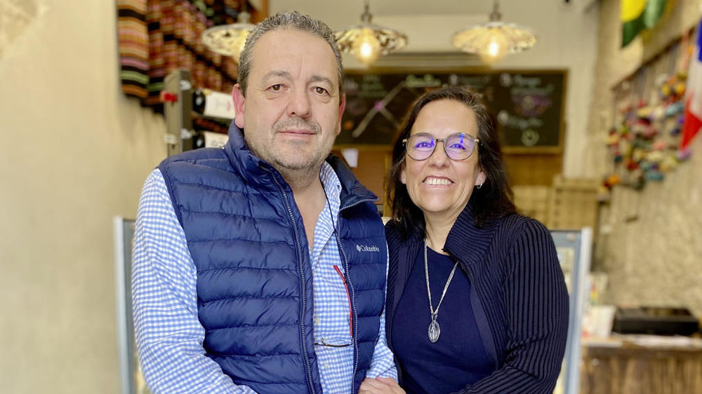 D’origine bolivienne, Claudia Alcocer et Gérard Lopez ont quitté La Paz pour Lyon en 2014.