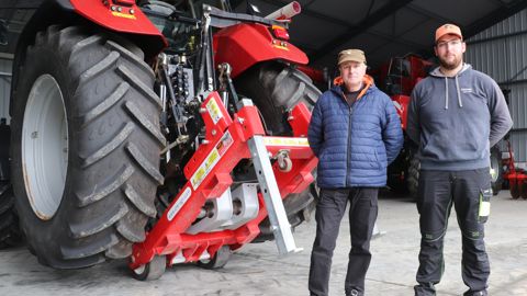 Thierry Boisseau (à gauche) et Aymeric Chopin à (droite) utilisent tous les deux le système Trakjak.