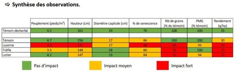Résultats de la plateforme 2023
