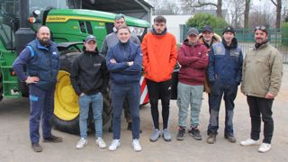 La classe de CS TMA à l’EFEA de Nozay a réalisé cette évaluation encadrée par les enseignants : Laurent Raitière (à gauche) et Jérôme Haultbert