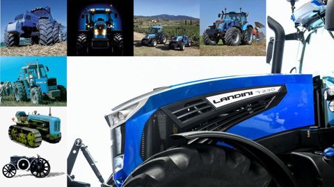 Landini fête ses 140 ans cette année. La marque est née en 1884 dans la ville de Fabbrico,, en Italie.