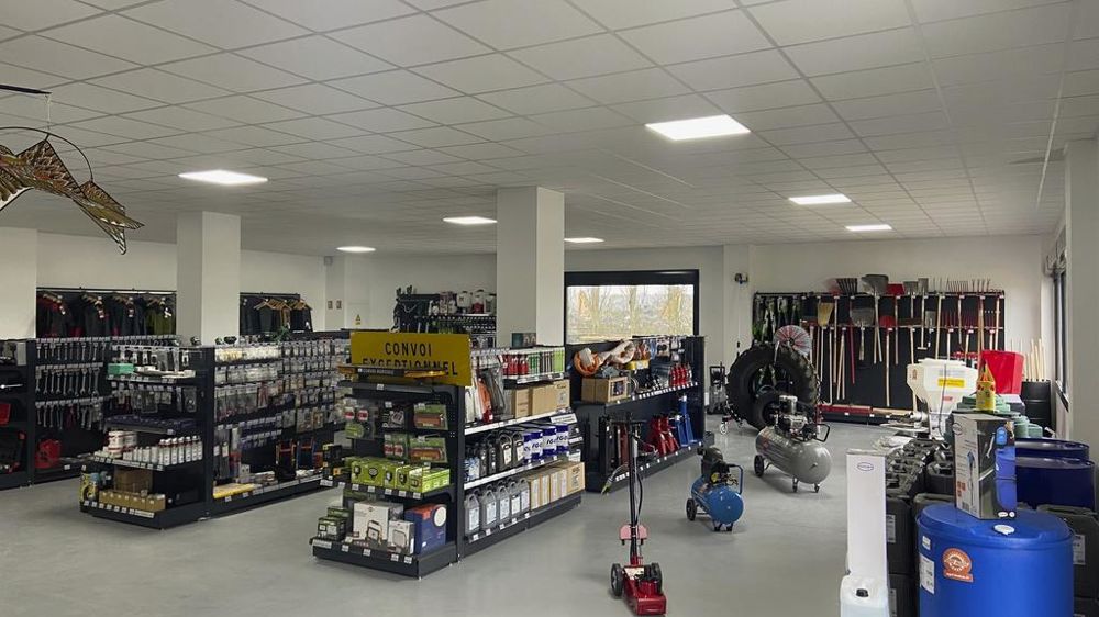 Le magasin Agri-Indus de La Feuillie (Seine-Maritime).