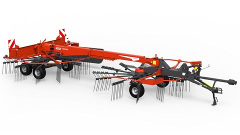 Maschio Gaspardo : des andaineurs Ponente à simple ou double rotor Maschio Gaspardo : des andaineurs Ponente à simple ou double rotor