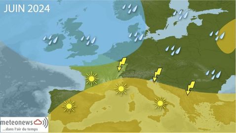 Meteo en Europe en juin Meteo en Europe en juin