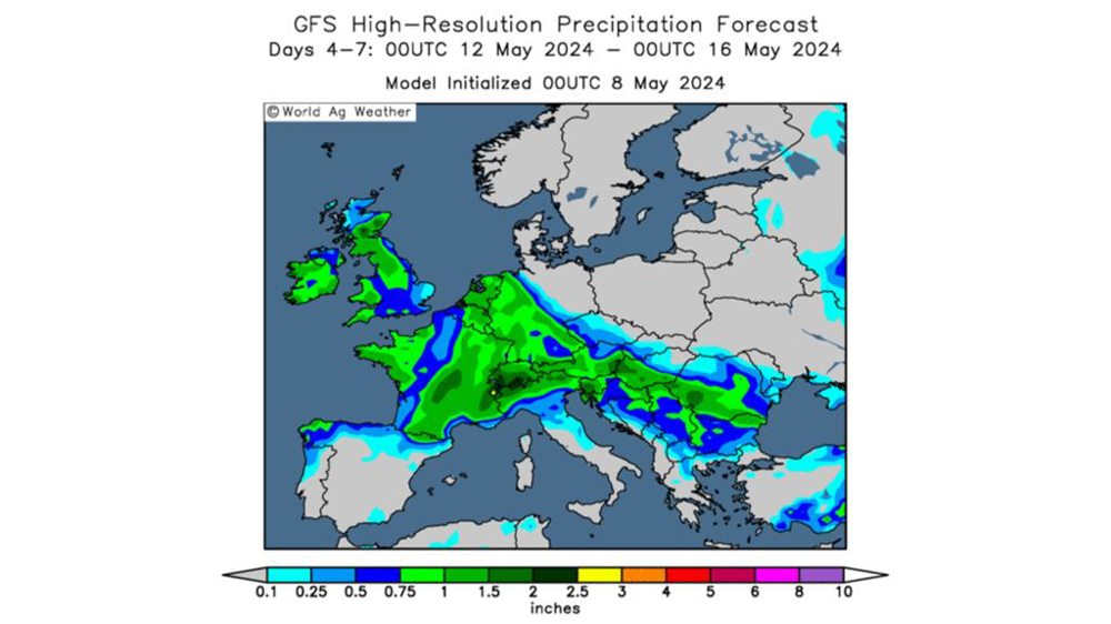 Un retour des pluies en France est annoncé dès la semaine prochaine. Un retour des pluies en France est annoncé dès la semaine prochaine.